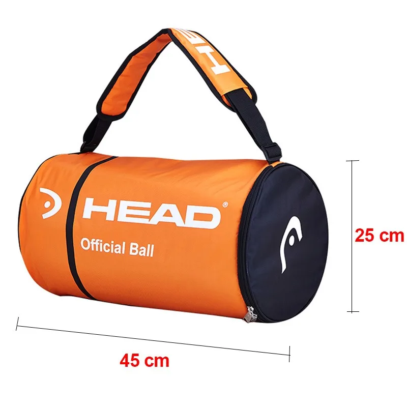 Hc5f60cd3a38a4254a39400171cb92e46a HEAD Tennis Ball Bag Single Shoulder Racket Tennis Bags Large Capacity For 70-100 PCS Balls Accessories With Heat Insulation