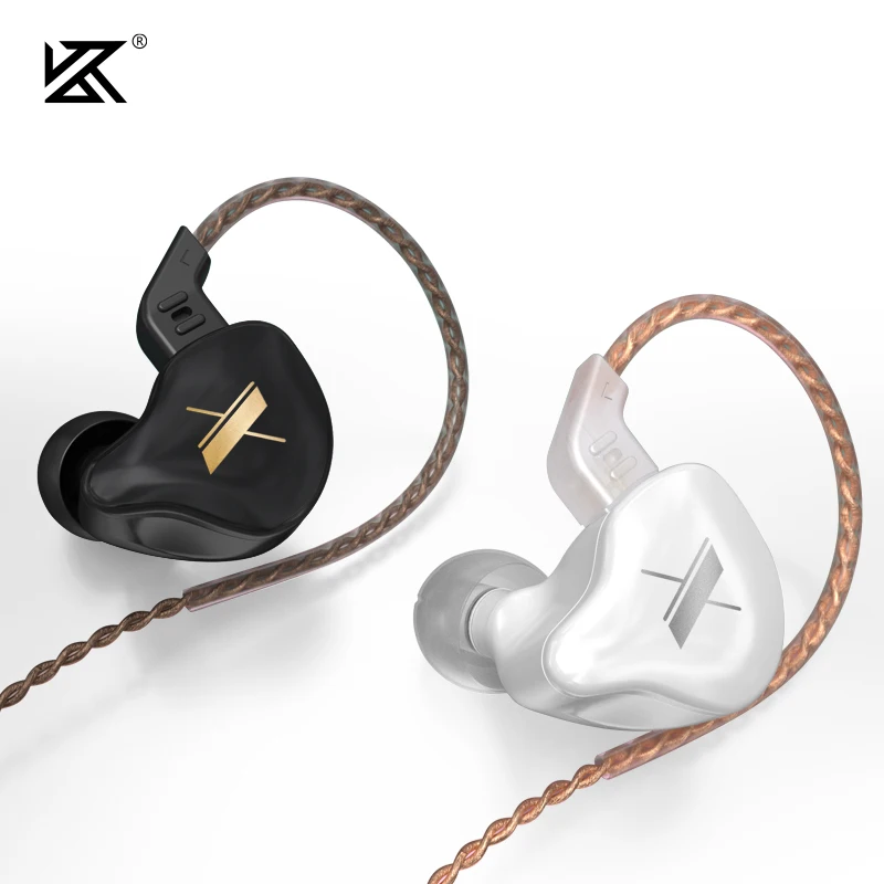 Wired Earphones Wired Earplugs In Ear Monitor In Ear Headphones Wired Headphones In Ear Earphones KZ EDX 1DD Dynamic In Ear Earphone HIFI DJ Monitor Earphones Earbud Sport Noise Cancelling Headset KZ ZST X ZSN PRO EDR1 ZAX ED9