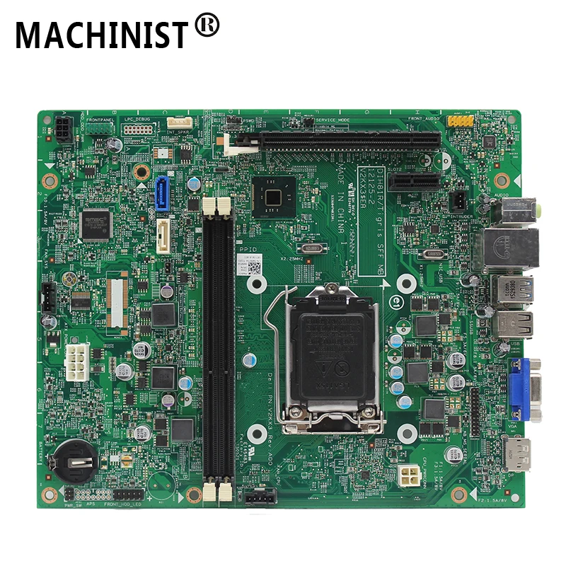 Оригинал для Dell Optiplex 3020 H81 настольная материнская плата MB LGA 1150 DDR3 DIH81R/Tigris SFF 0WMJ54 2YRK5