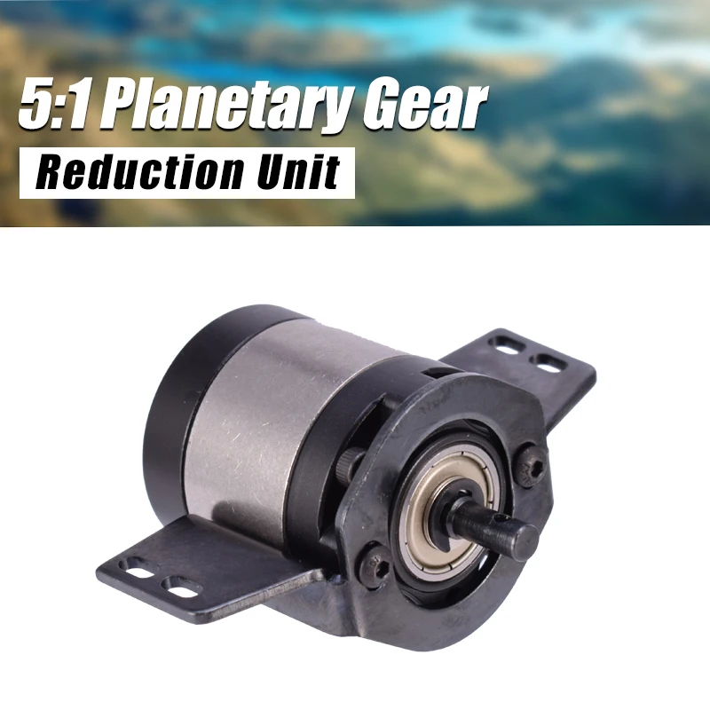 

RC Crawler 5:1 Planetary Gear Box Metal Gearbox with Mount for SCX10 Tamiya D90 D110 Axial Truck 1/10 RC Crawler Car