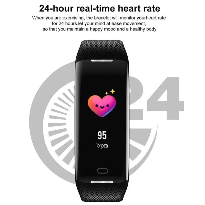 Z21 Smart Bracelet Bluetooth Wristbands USB Direct Charge 24 hour Continuous Heart Rate Blood Monitor Pedometer Alarm Clock New
