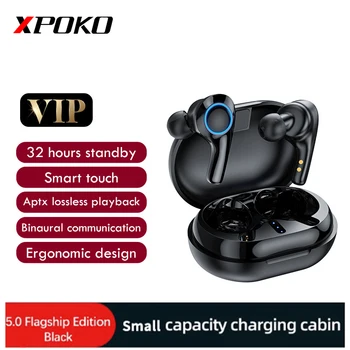 

Wireless Bluetooth Headphones Mini Touch Control Headsets Sports Waterproof Music Earburds TWS Wireless Earphone With Microphone