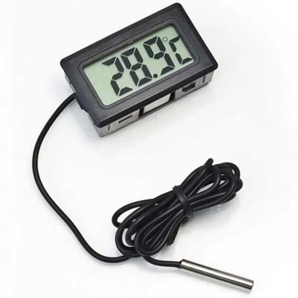 

Kuulee Mini LCD Digital Thermometer Fridge Freezer Thermometer for Fish Tank Aquarium