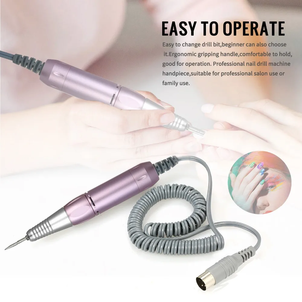 Taladro eléctrico para uñas, aparato para cortadores para