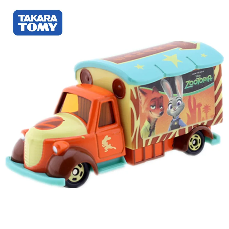 

Tomica Disney Motor Good Day Carry ZOOTOPIA Takara Tomy Metal Cast Toy Car Model Vehicle Toys for Children Collectable