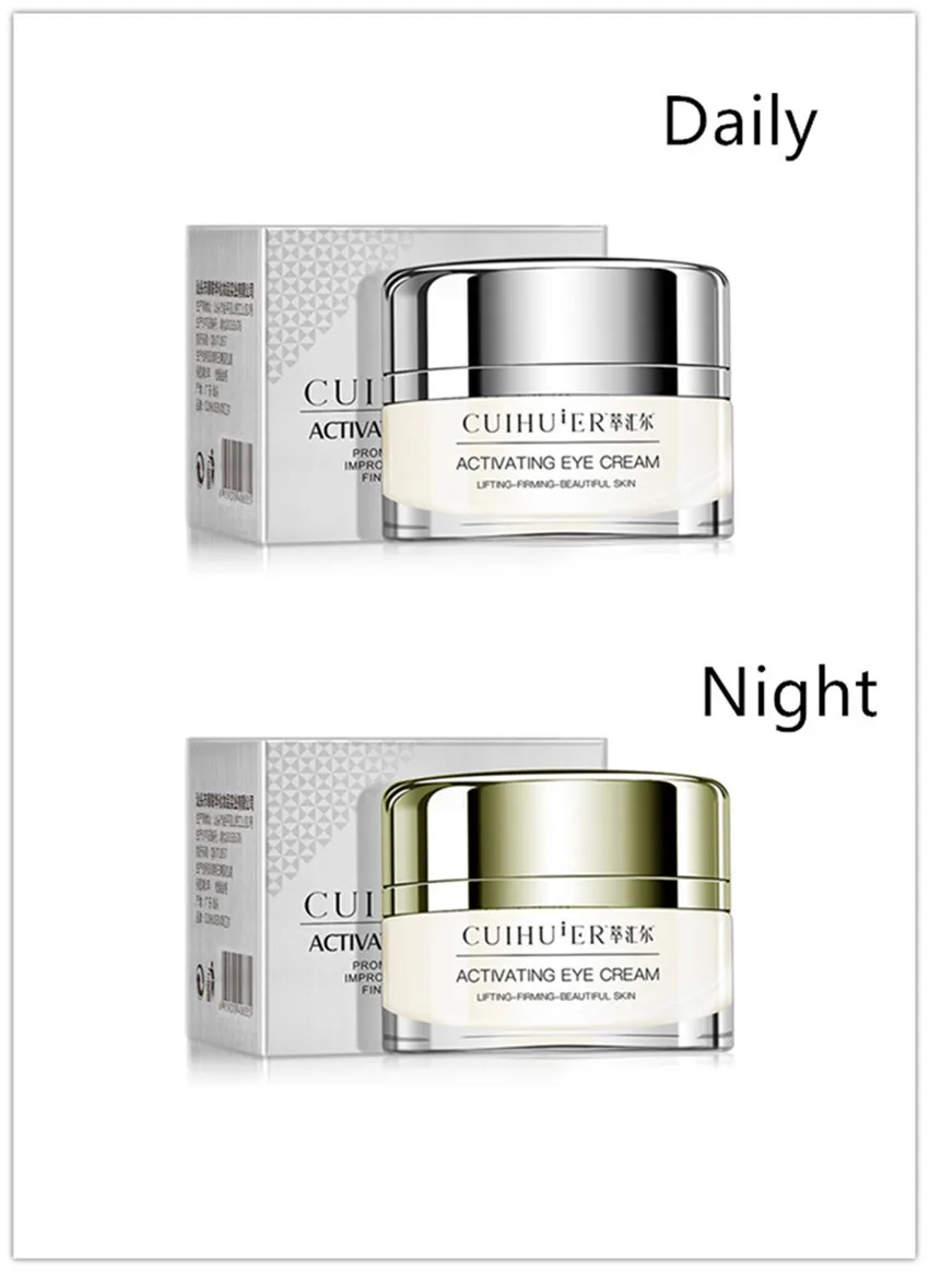 

20g Activating Eye Cream Hydrating Smooth Fine Lines Firming Skin Against Puffiness And Bags Circles Eye Essence Circles EyeCare