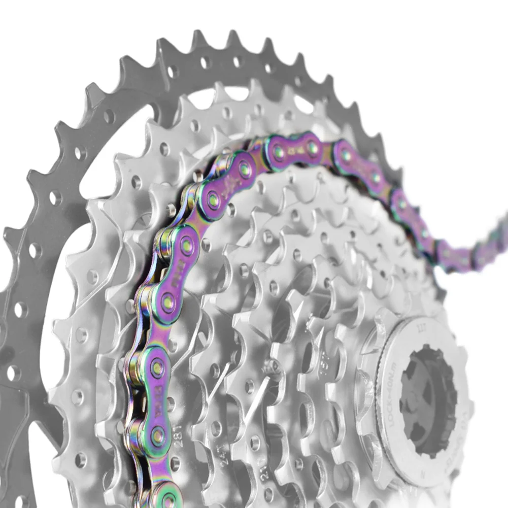 Catena KMC X10EL 10 velocità 114 maglie Argento