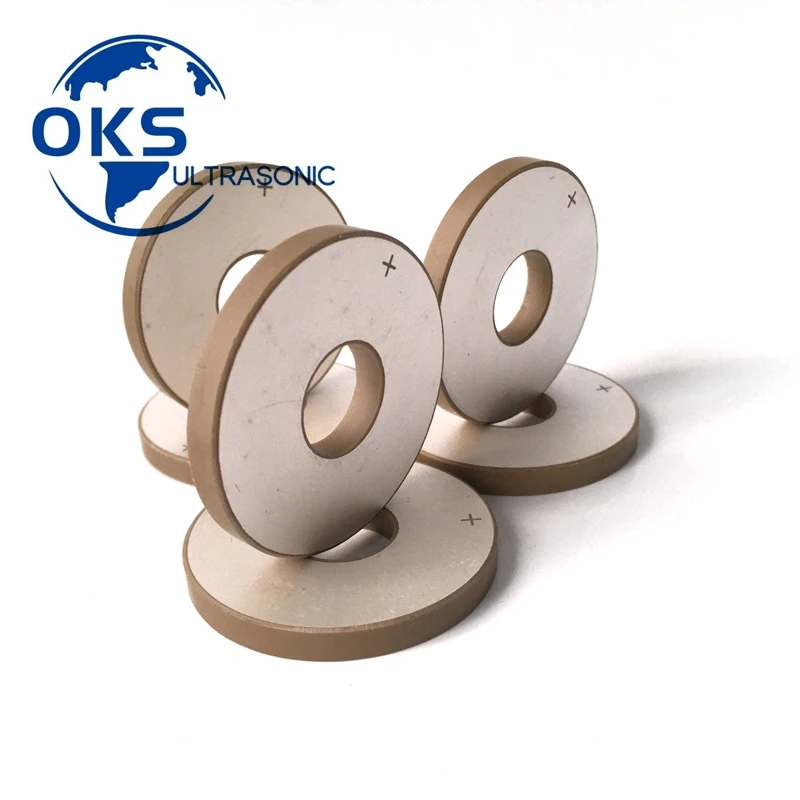 

Hot Sale Piezo Piezoelectric Ceramic Rings 38*15*5mm PZT8 For Ultrasonic Cleaning Transducer