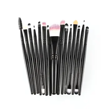 

Buyit15pcs/set Makeup Brushes Sets Kit Eyelash Lip Foundation Powder Eye Shadow Brow Eyeliner Cosmetic Make Up Brush Beauty Tool