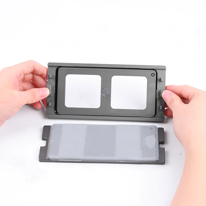 OCA Master new out frame laminate mat mold for S10E OCA Glass LCD alignment mold for S10 S10+ S9 NOTE 8/9