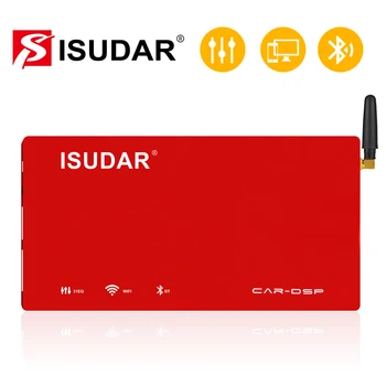 

ISUDAR DA06 Car Amplifier DSP Auto Digital Audio Processing 1200W MAX Bluetooth 5.0 31 BAND EQ Position Division Filter AB Class