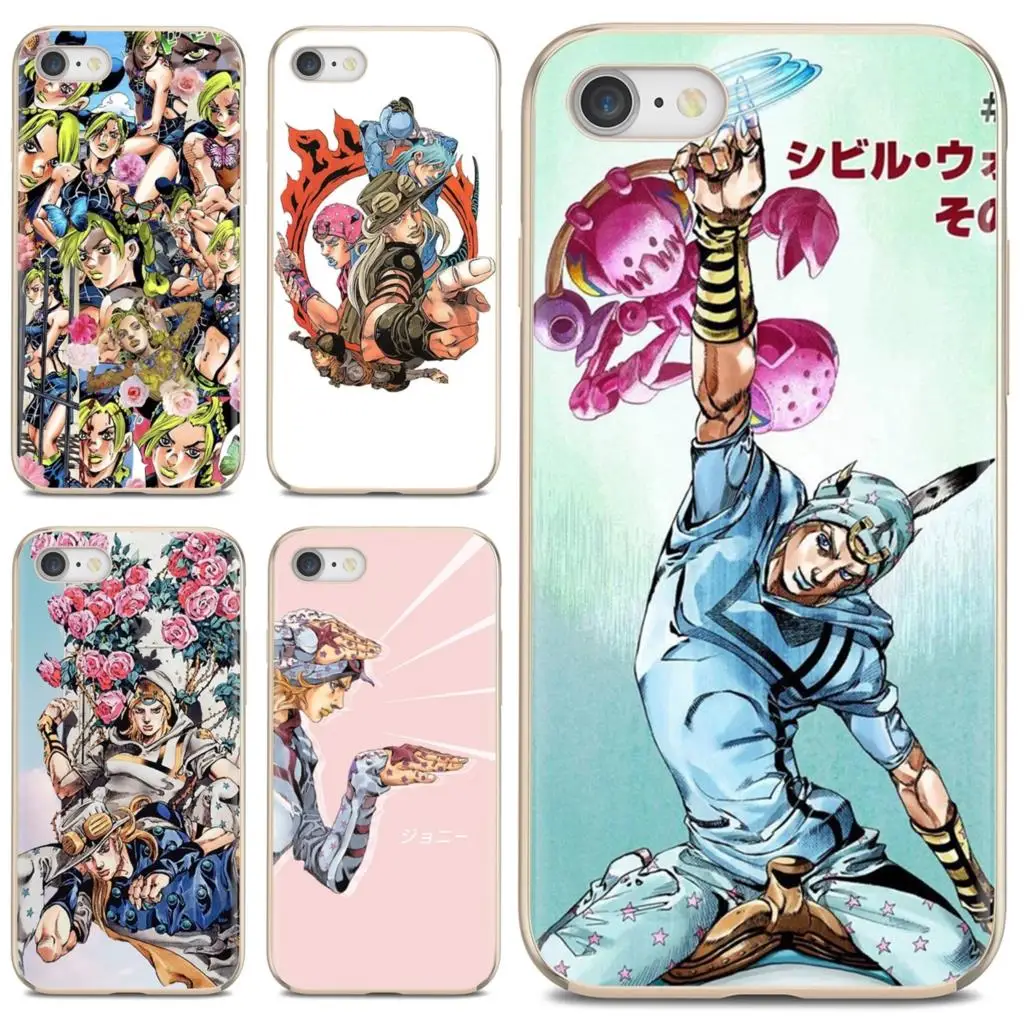 Мягкий чехол для телефона Samsung Galaxy J1 J2 J3 J4 J5 J6 J7 J8 Plus Prime 2015 EU Jolyne Kujo Jones Joestar