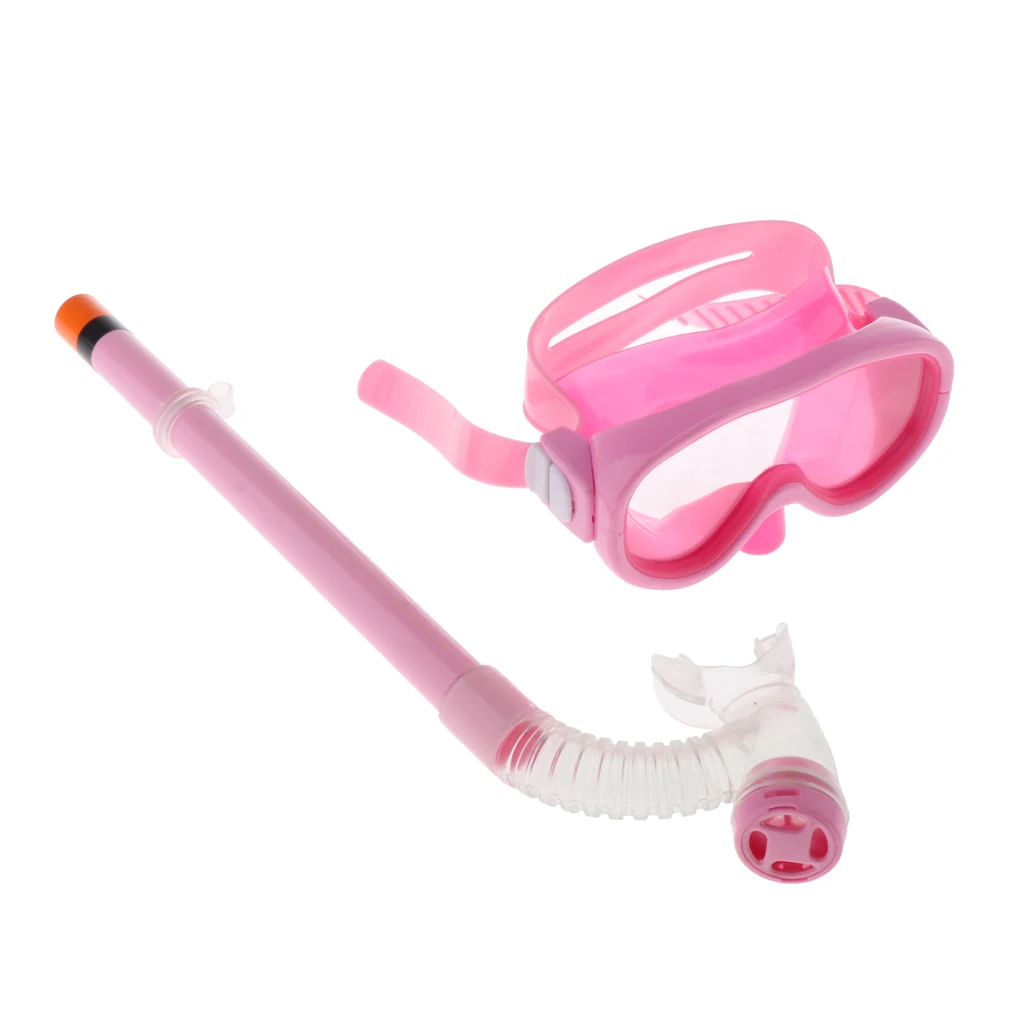 Child Swimming Anti-Fog Goggles Kids Diving Mask & Breather Pipe Underwater Camera Diving Mask Scuba Snorkel Swimming Goggles