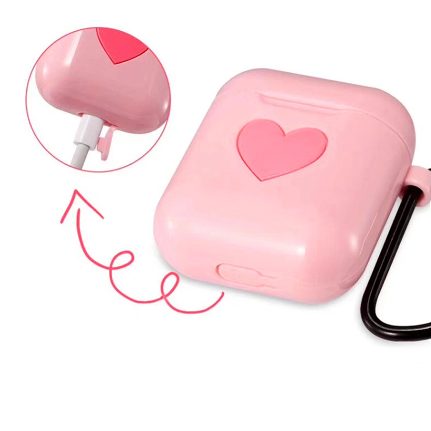 Силиконовый защитный чехол Besegad из ТПУ для Apple AirPods Air Pods беспроводные Bluetooth