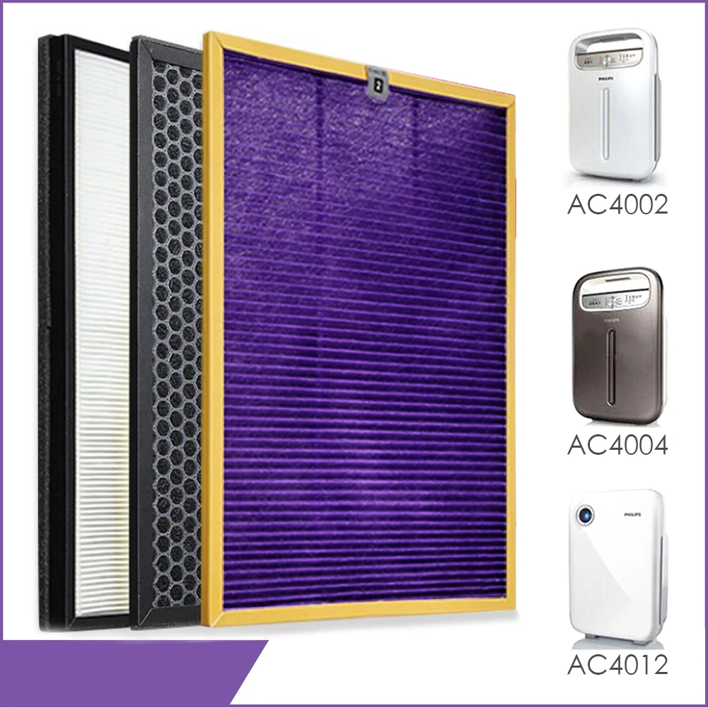 3pcs/lot High Quality OEM,replacement AC4121+AC4123+AC4124 filters kit for Philips AC4002 AC4004 AC4012 Air purifier parts