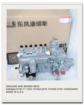 

Fuel Injection Pump 4063844 101062-9270 101609-3750 6738-71-1520 104W529491