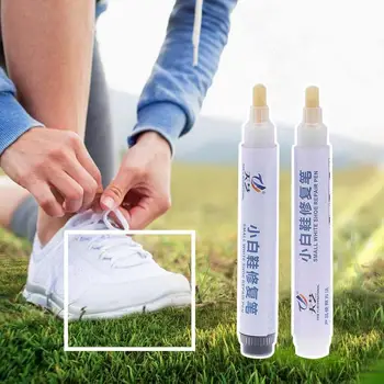 

Shoes Stains Removal Waterproof Cleaning Pen Repair Durable Cleaning Pen Shoes Yellow Edg e Laundry Marker Black/White Color 8ml