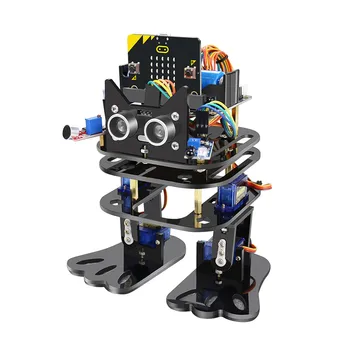 

Biped Robot Kit Support Graphical Programming for STEM Education DIY Toy with Infrared Remote Control for Children