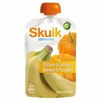 

Purè di banana e zucca ecologica.