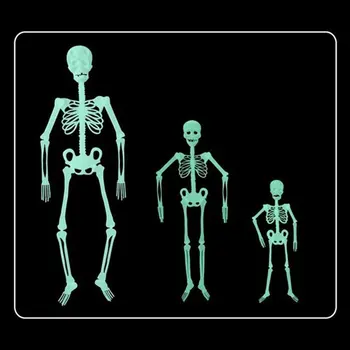 

Halloween Luminous Skeleton Glow in the dark skeleton Halloween Haunted House Horror Decorations Outdoor Yard Garden Hanging