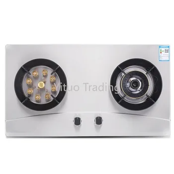 

Built-in Household Binocular Gas Stove, Table Embedded Dual Purpose, Natural Gas Liquefied Gas Stove, High Firepower Stove