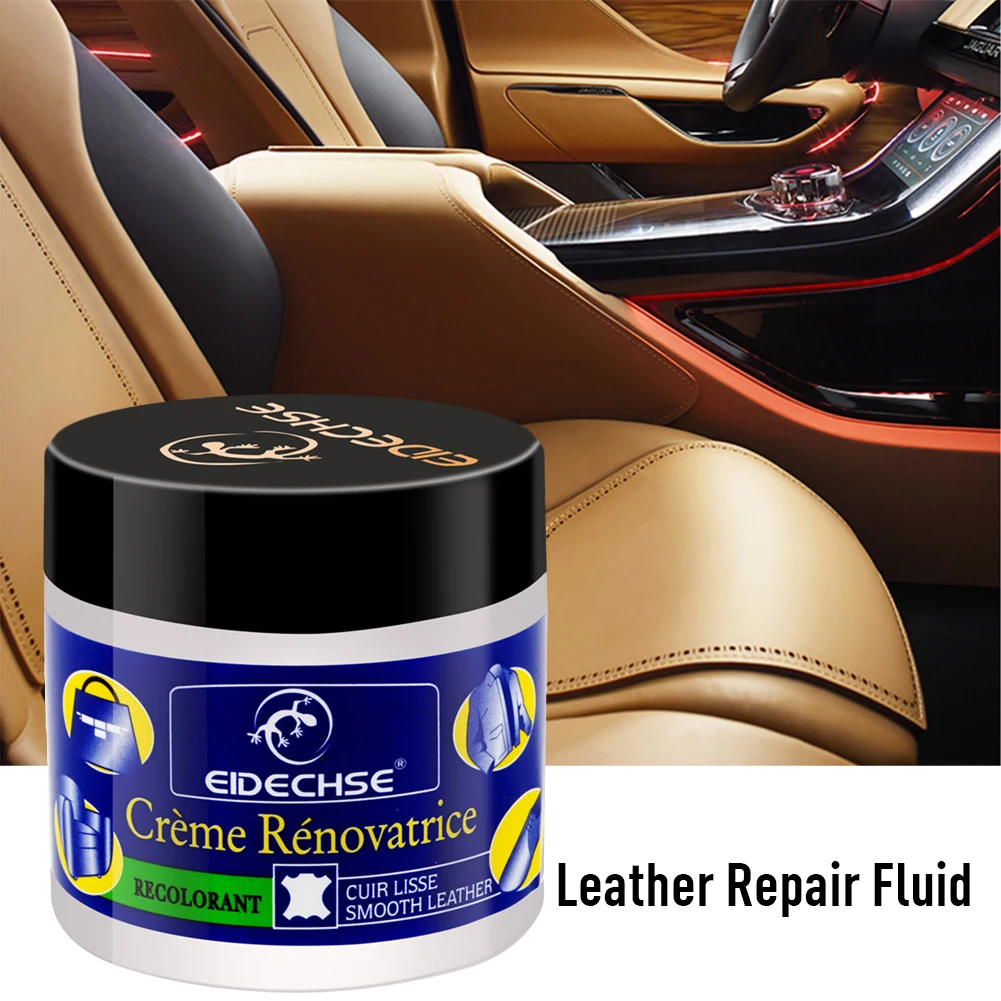 

2Pcs Car Seat Leather Restoration Vinyl Repair Kit Auto Seat Sofa Leather Holes Scratch Cracks Rips Liquid Leather Repair Cream