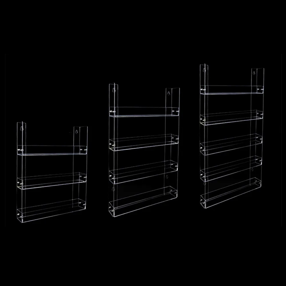 Plastic Acrylic Display Hanging Stand Holder Shelf Layers For Quick