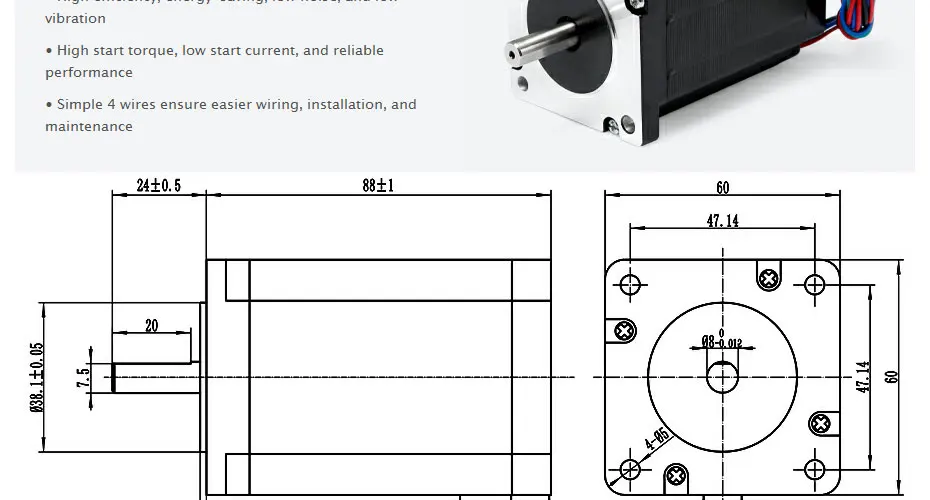 3 Axis TB6600 Controller 0-15A HB Nema24 Stepper Motor 24V PSU For CNC Kit