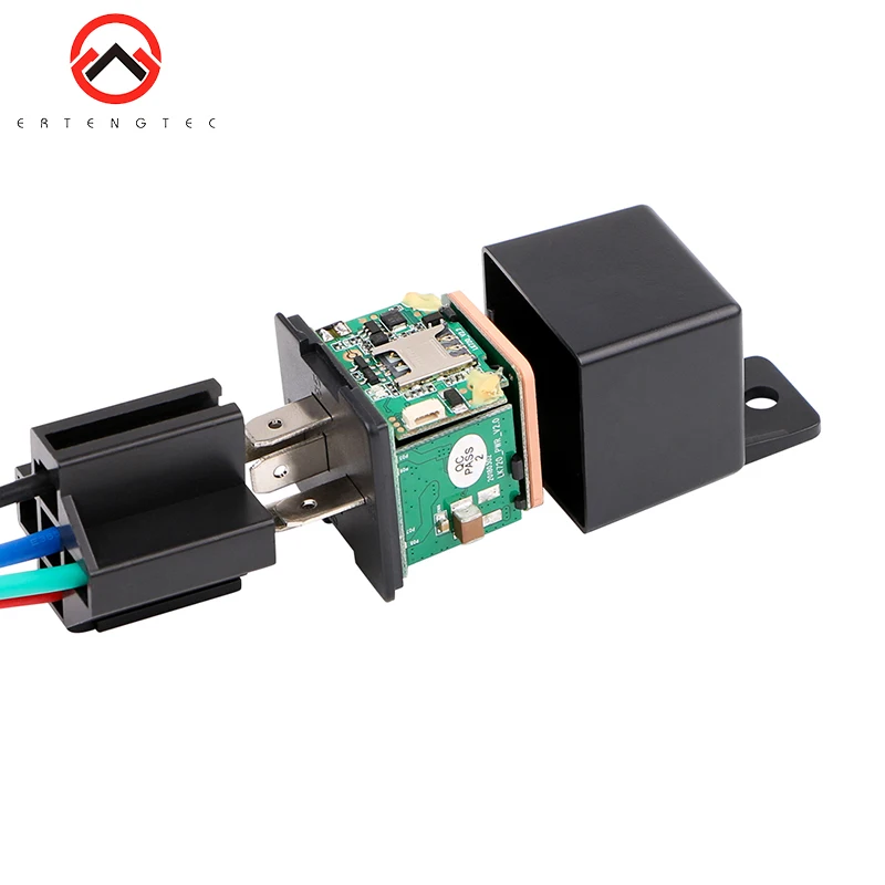 Car Relays GPS Tracker Car Shock Alarm GPS GSM Locator Tracking Device Remote Control Anti-theft Monitoring Cut Off Oil Power