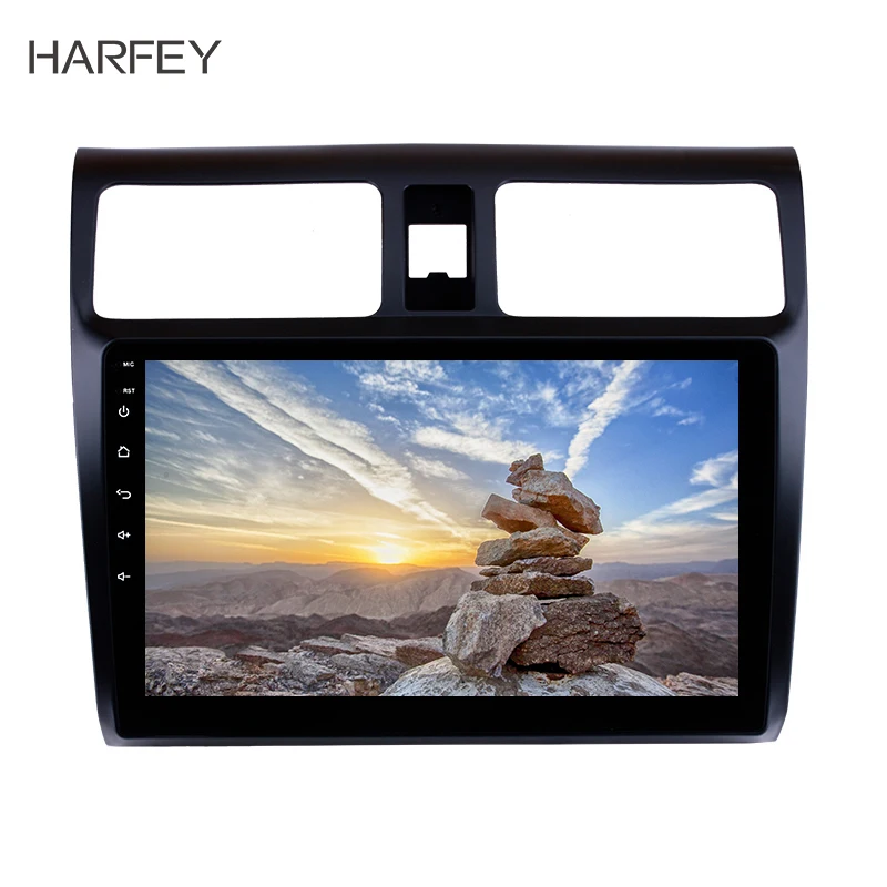 

Harfey Car GPS Navigation Radio for 2005 2006 2007-2010 Suzuki Swift 10.1" Android car Head Unit support Backup camera DVR 1080P