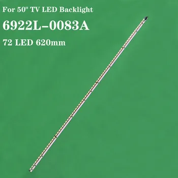

New 2 Pieces/lot LED strip 6922L-0083A 6916L1291A 72 LEDs 620mm for KDL-50R550A KDL-50R556A LC500EUD(FF)(F3)