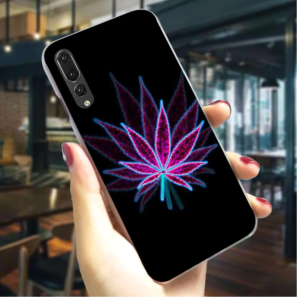 K2506508 Модные Лист Каннабиса чехол для телефона для huawei Nova 4 крышка 6A 7A 8/9/10 Lite вид 20 Pro 9X Pro Y6 Y7 Y9 Nova 3/3i/5i - Цвет: K2506508