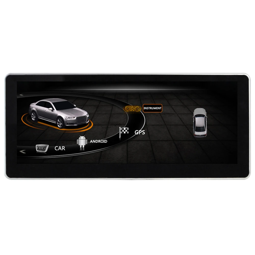 Best NAVITOPIA 10.25inch 2G RAM 32G ROM Android 7.1 Car GPS Navigation for Audi A4L A5 Q5 2012 2013 2014 2015 2