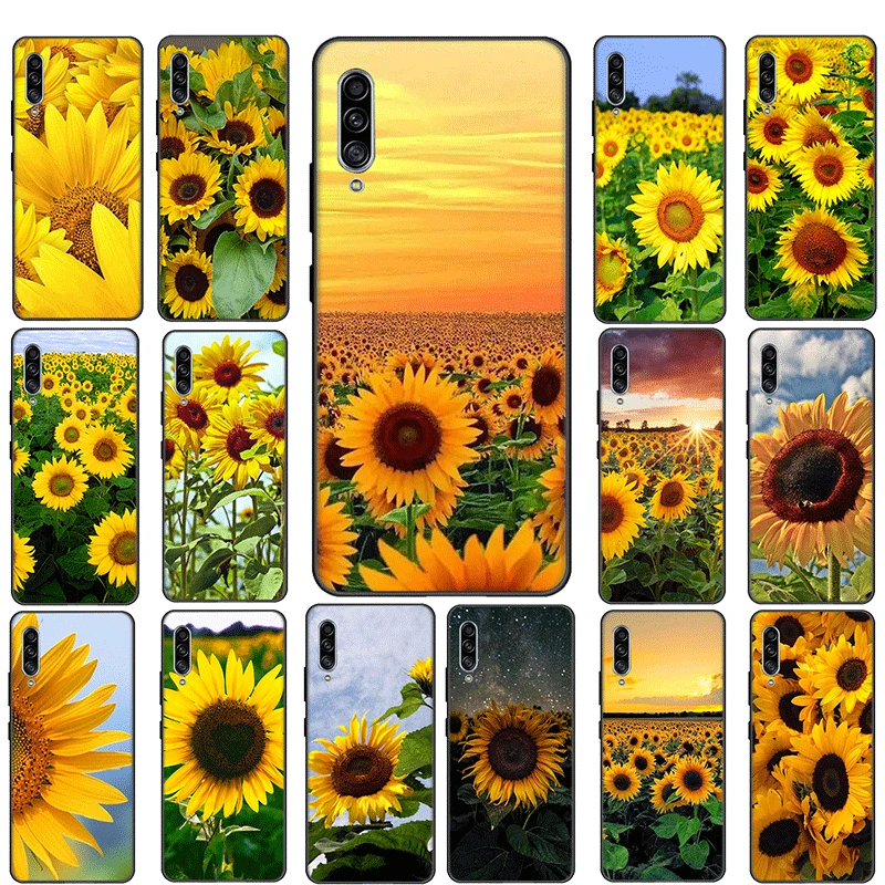 Черный чехол из ТПУ для телефона Samsung A3 A5 A6 Plus A7 A8 A9 A2 Core A51 A71 A81 A91 A41 A21 A11 с