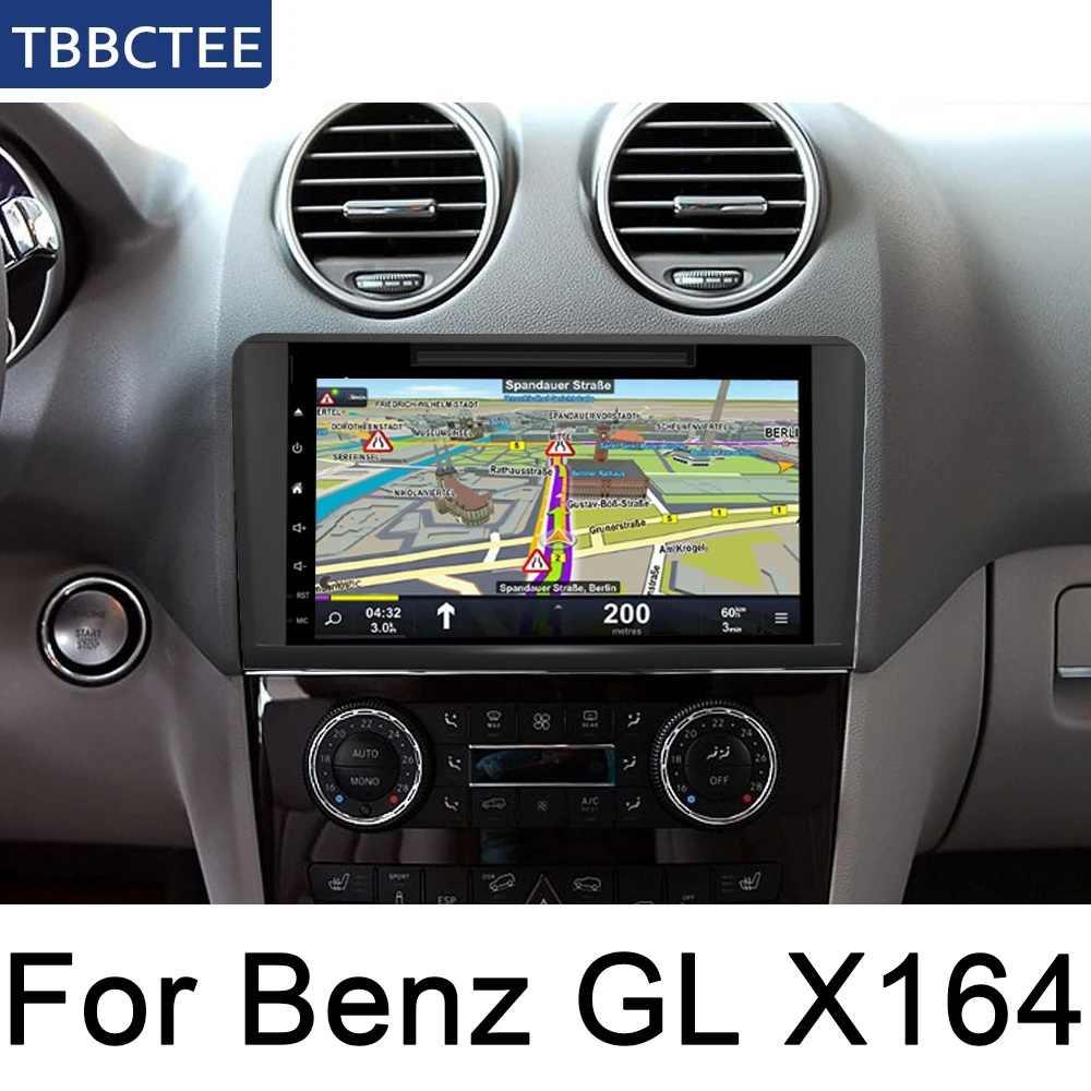 Для Mercedes Benz GL X164 2007~ 2012 NTG автомобильный Android автопроигрыватель gps навигация Мультимедиа экран системы радио стерео wifi карта
