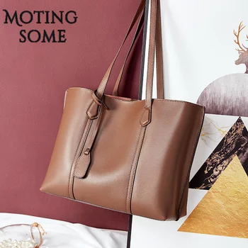 

Cowhide Genuine Leather Women Tote 100% Natural Leather Luxury Designer Large Shopper Bags Handbag Female Totes 2021 Winter Bag