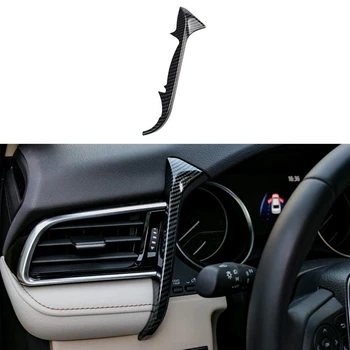 

Dashboard Air Vent Wind Outlet Left Side Cover Trim Sticker ABS for Toyota Camry 2018-2020 Car Accessories