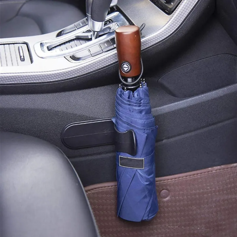 Держатель-вешалка для автомобильного сиденья с зажимом для крепления, держатель для автомобильного зонта, многофункциональный автоматический крюк для зонта, Мульти