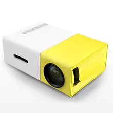 YG300 светодиодный проектор 600 люмен 3,5 мм аудио 320x240 Пиксели YG-300 HDMI Мини проектор с usb-разъемом домашний медиа плеер