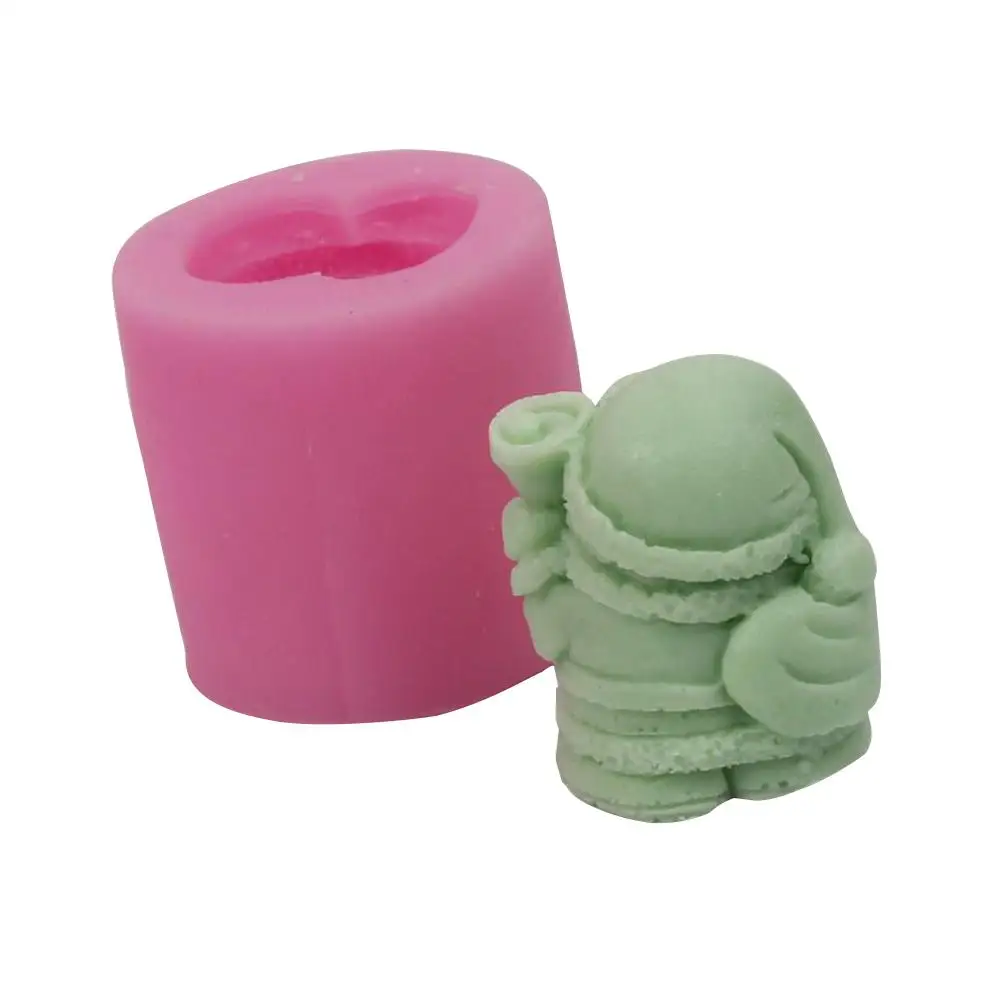 

Christmas Candle Mould Cake Silicone Mold Clay Candle Soap Molds 3D Fondant Chocolate Pastry Candy Making Decoration Tools