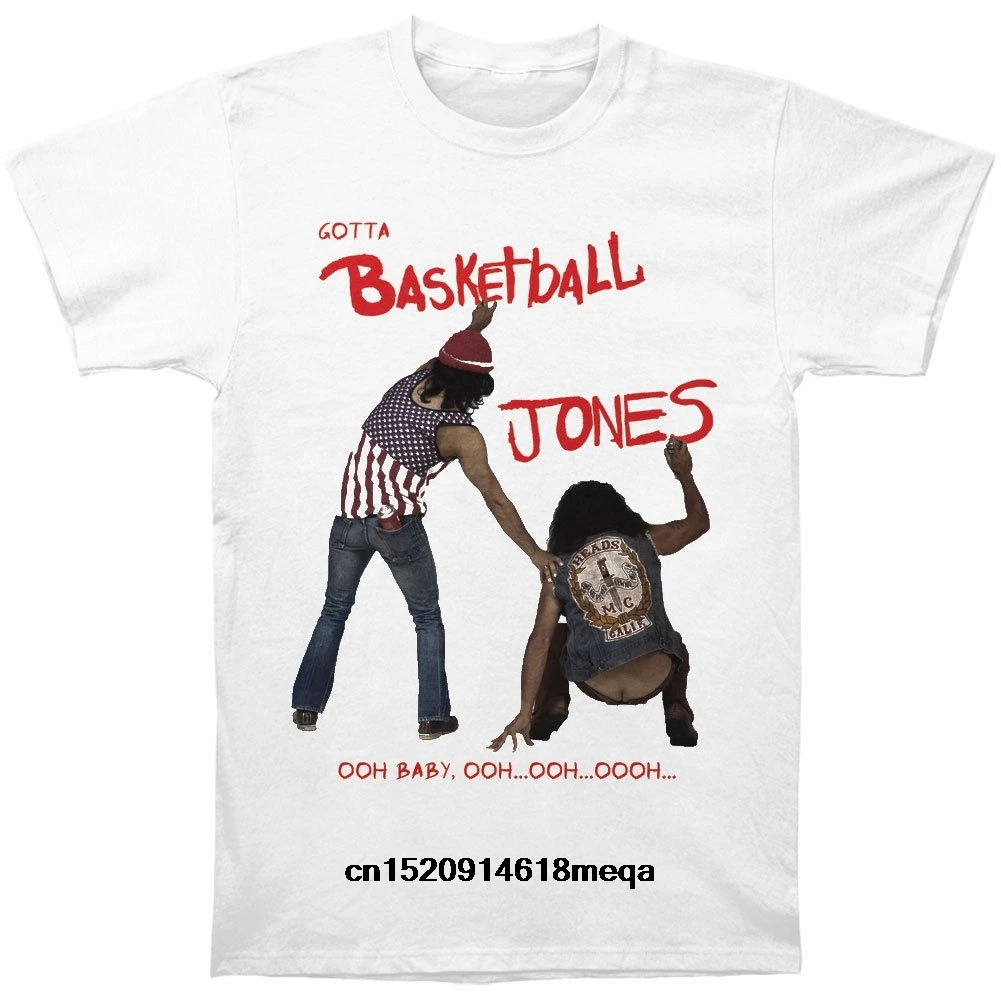 Мужская хлопковая футболка Cheech Chong Basketball Jones белая | одежда