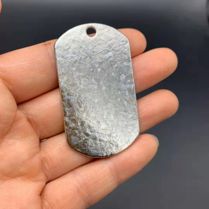 Super Light Blank Dog Tags In 100% Pure Titanium 50*28 Mm Never Rust Promise 2