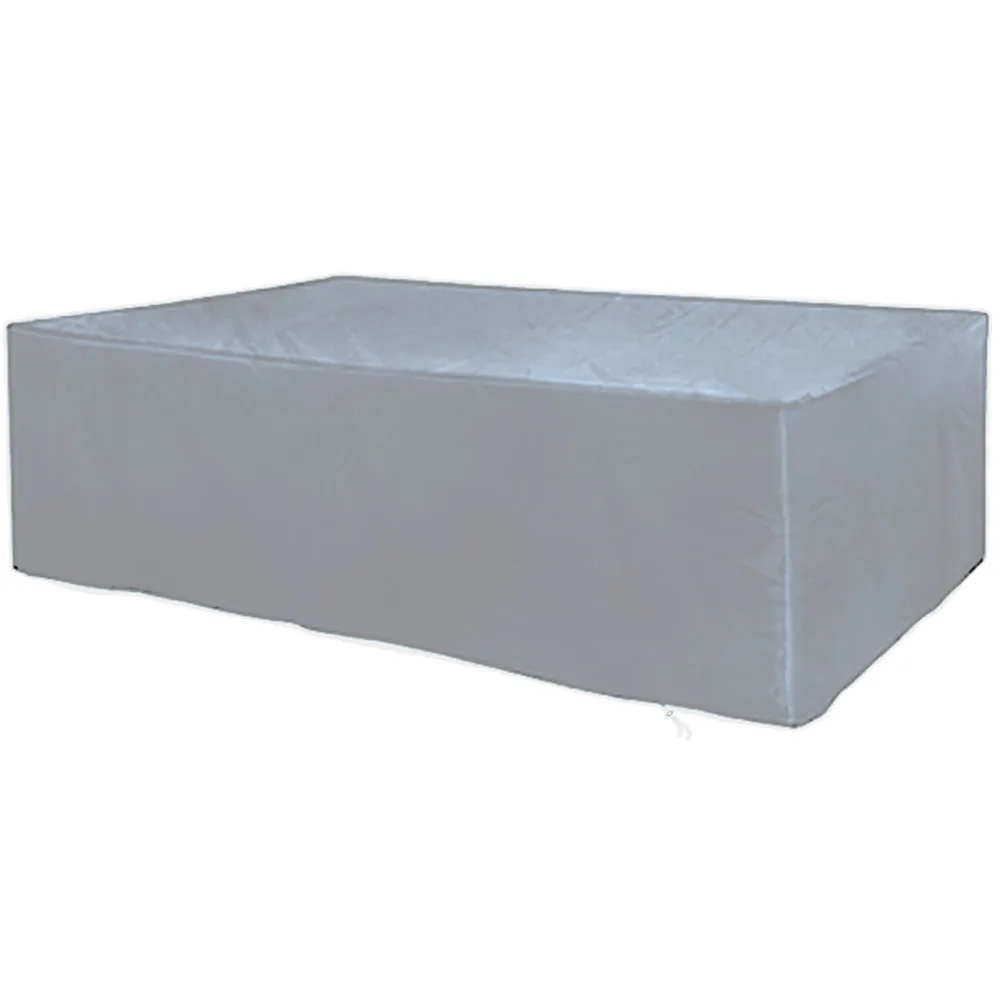 Шкаф пылезащитный прочный УФ-защита Прямоугольный складной Патио двор мебель крышка открытый сад полиэстер дождь водонепроницаемый - Цвет: Grey