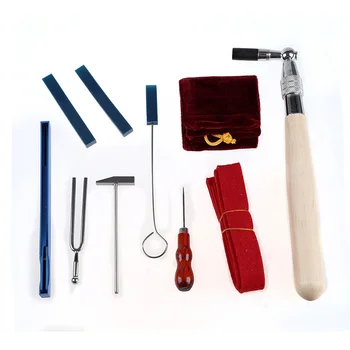 

HHO-11Pcs Professional Piano Tuning Tool Kit Maintenance Equip with Case