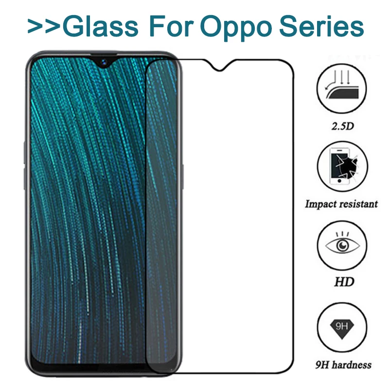 Стекло на для Oppo A5 A5s F5 F7 F9 F11 Pro Защитное стекло для экрана на f9pro f 9 11 7 5 полное покрытие из закаленного стекла пленка