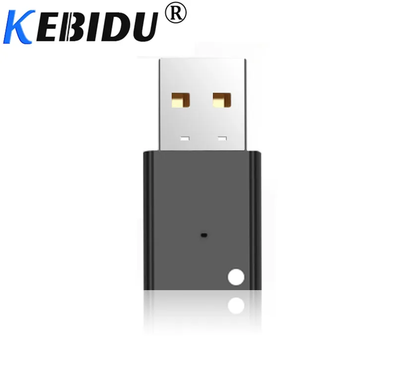 KEBIDU Автомобильный USB Bluetooth приемник аудио приемник Bluetooth 5,0 беспроводной адаптер для MP3 плеера для беспроводной Mouss клавиатуры