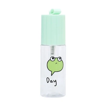 

2020 New 10Pcs/Set 35ml Plastic Empty Spray Bottles Cartoon Floral Portable Refillable Fine Mist Sprayer Perfume Container