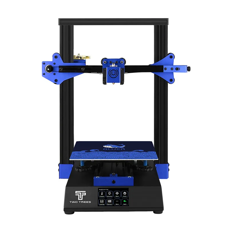 Два дерева Bluer 3d принтер DIY наборы Полный металлический каркас сенсорный экран Высокая точность 3D Drucker impressora принтер большой размер