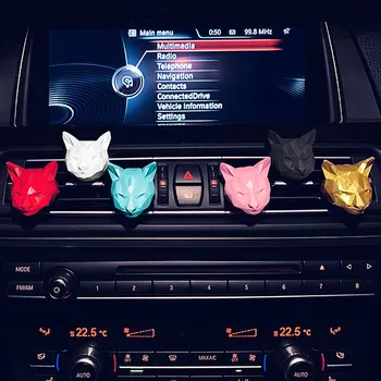 

CDCOTN Creative Car Air Freshener Cat Plaster Auto Air Conditioner Outlet Fragrance Clip Decor Ornament Aromatherapy Car Perfume