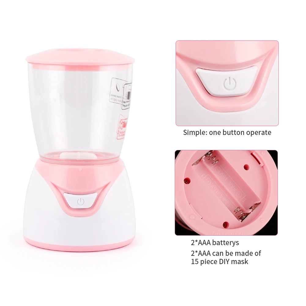  Fruit Vegetable Facial Mask Maker Face Fruit Mask Machine Face Skin Care Tool DIY Automatic Natural